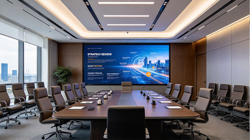 Commercial Indoor Fine‑Pitch LED Video Wall 